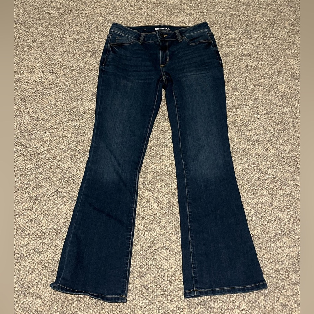 Sonoma Dark Blue Boot Cut Jeans 4S
